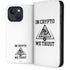 In Crypto We Trust iPhone 15 Folio Case