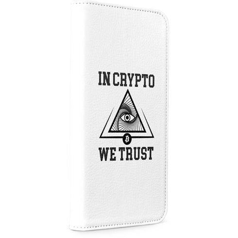 In Crypto We Trust iPhone 15 Plus Folio Case