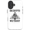In Crypto We Trust iPhone 16 Magsafe Impact Case