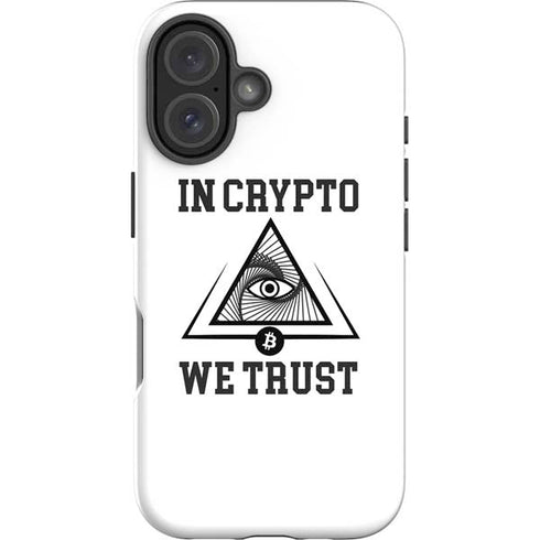 In Crypto We Trust iPhone 16 Plus Impact Case