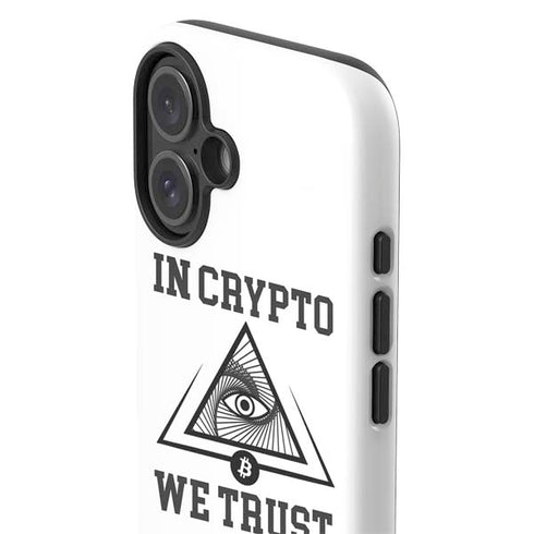 In Crypto We Trust iPhone 16 Plus Impact Case