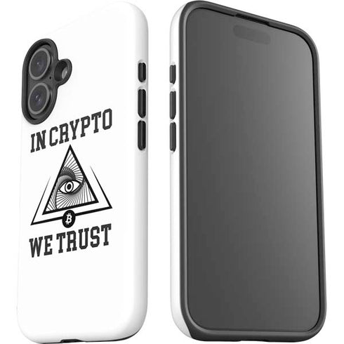 In Crypto We Trust iPhone 16 Plus Impact Case