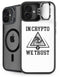In Crypto We Trust iPhone 16 Plus Kickstand Case