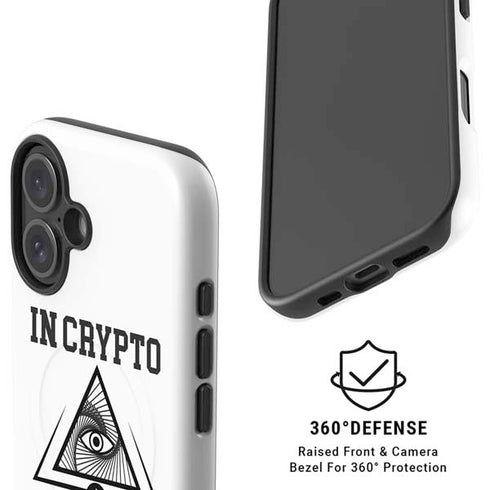 In Crypto We Trust iPhone 16 Plus Magsafe Impact Case