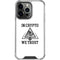 In Crypto We Trust iPhone 16 Pro Clear Case