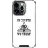 In Crypto We Trust iPhone 16 Pro Clear Case