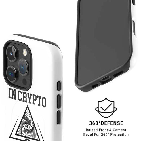 In Crypto We Trust iPhone 16 Pro Magsafe Impact Case