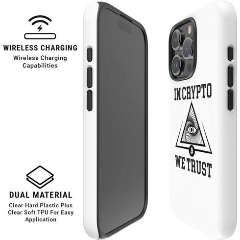 In Crypto We Trust iPhone 16 Pro Magsafe Impact Case