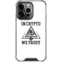 In Crypto We Trust iPhone 16 Pro Max Clear Case