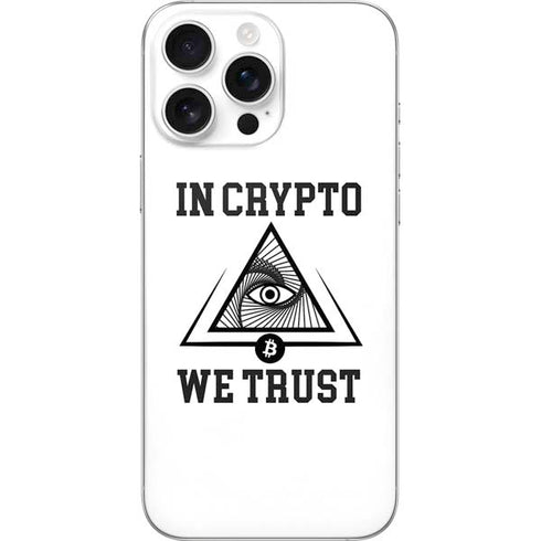 In Crypto We Trust iPhone 16 Pro Max Skin