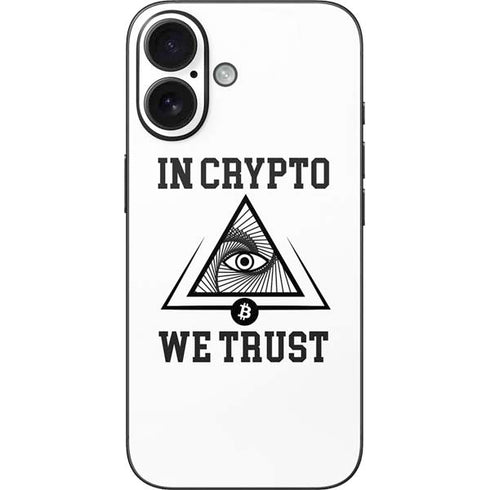 In Crypto We Trust iPhone 16 Skin