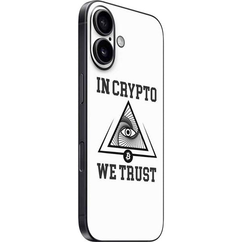 In Crypto We Trust iPhone 16 Skin