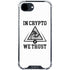 In Crypto We Trust iPhone 16e Clear Case