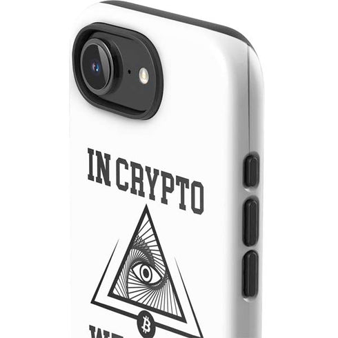 In Crypto We Trust iPhone 16e Impact Case