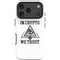 In Crypto We Trust iPhone 18 Pro Impact Case