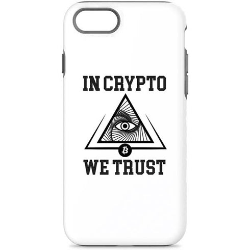 In Crypto We Trust iPhone Cases