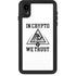 In Crypto We Trust iPhone Cases