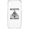 In Crypto We Trust iPhone XS Clear Case