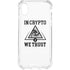 In Crypto We Trust iPhone XS Clear Case