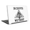 In Crypto We Trust Dell Latitude Skin