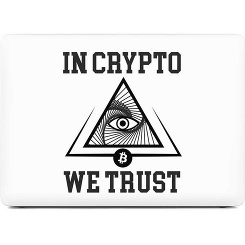 In Crypto We Trust Apple MacBook Air Skin