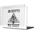 In Crypto We Trust MacBook Pro 14in (2021-24) Case plus Skin