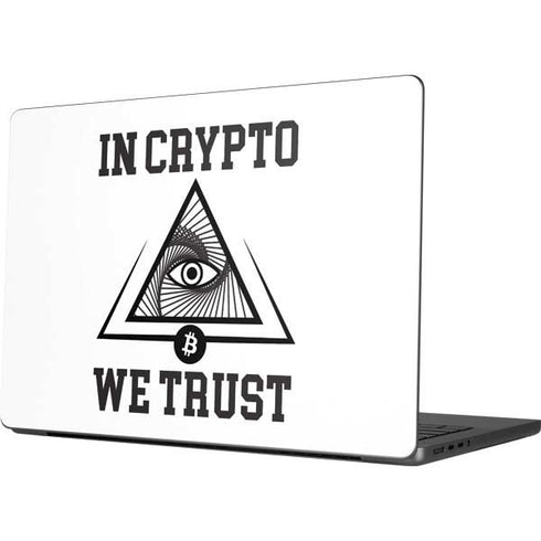 In Crypto We Trust Apple MacBook Pro 14-inch Skin