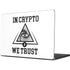 In Crypto We Trust Apple MacBook Pro 14-inch Skin