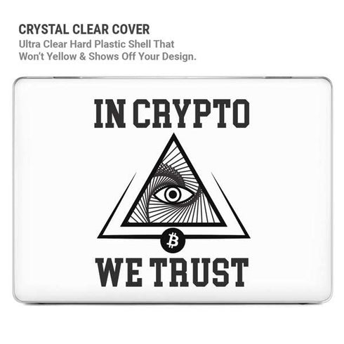 In Crypto We Trust MacBook Cases