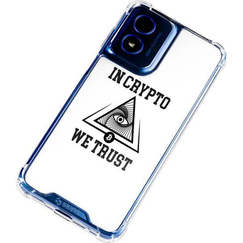 In Crypto We Trust Moto G 5G (2024) Clear Case