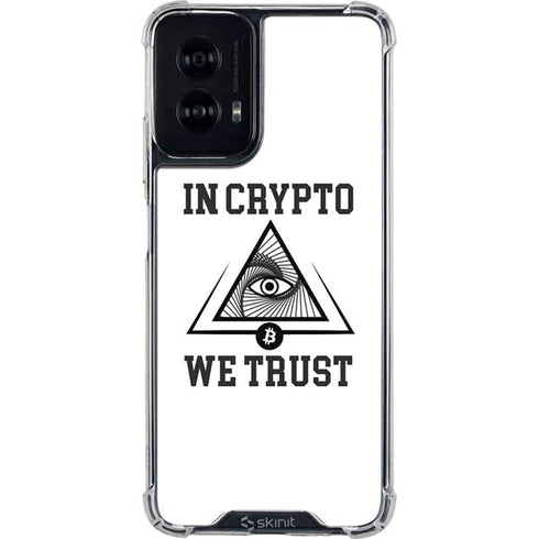In Crypto We Trust Moto G Power 5G (2024) Clear Case