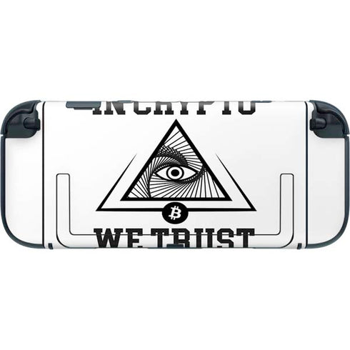 In Crypto We Trust Nintendo Switch 2 (2025) with Joy-Con Skin