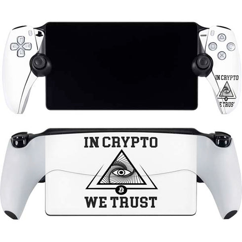 In Crypto We Trust PlayStation Portal Remote Player Skin