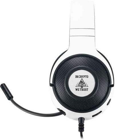 In Crypto We Trust Razer Kraken X Skin