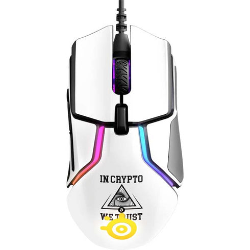 In Crypto We Trust SteelSeries Rival 600 Gaming Mouse Skin