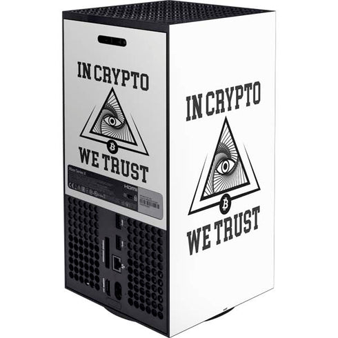 In Crypto We Trust Xbox Series X Bundle Skin