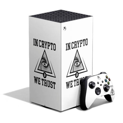 In Crypto We Trust XBox Series X Digital Edition Bundle Skin