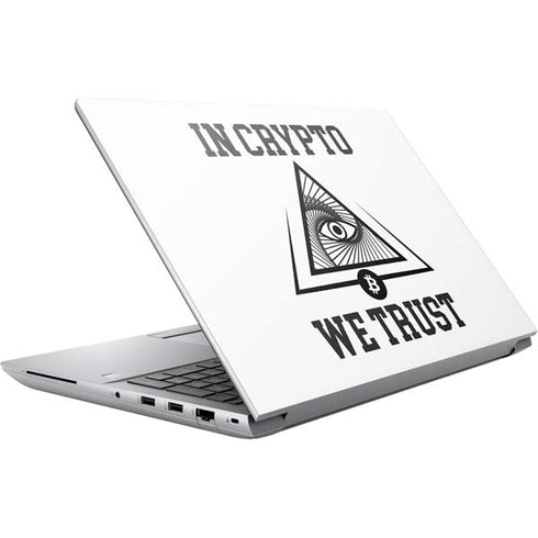 In Crypto We Trust HP ZBook Fury 16 G10 Skin