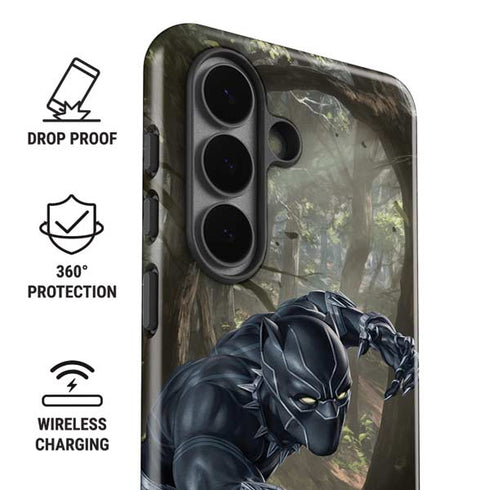 Marvel Black Panther In the Jungle Galaxy S26 Impact Case