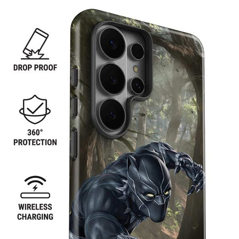 Marvel Black Panther In the Jungle Galaxy S26 Ultra Impact Case
