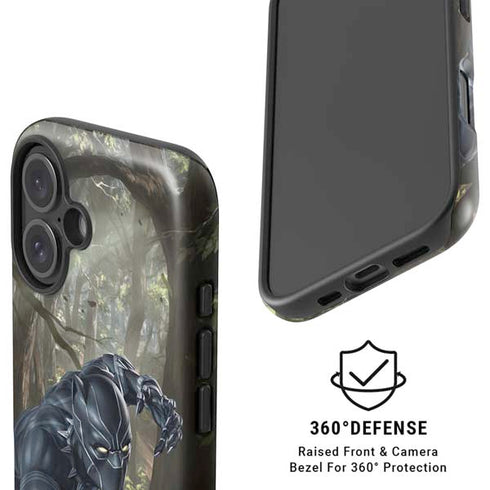 Marvel Black Panther In the Jungle iPhone 16 Magsafe Impact Case
