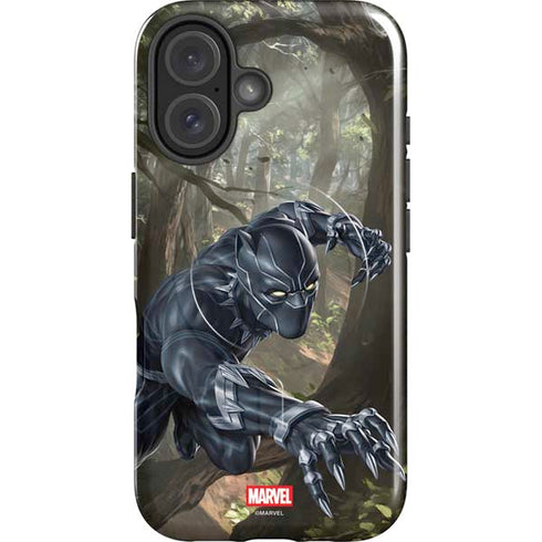 Marvel Black Panther In the Jungle iPhone 16 Plus Magsafe Impact Case
