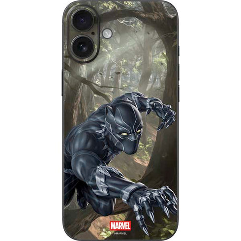 Marvel Black Panther In the Jungle iPhone 16 Plus Skin