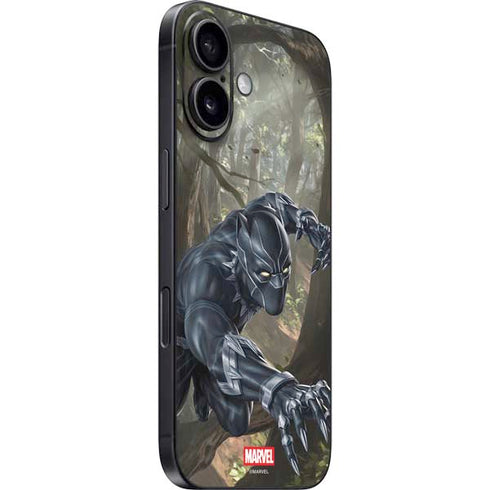 Marvel Black Panther In the Jungle iPhone 16 Plus Skin