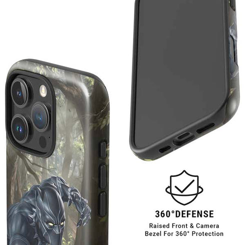Marvel Black Panther In the Jungle iPhone 16 Pro Magsafe Impact Case