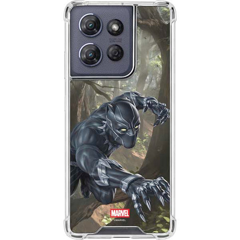 Marvel Black Panther In the Jungle Moto G 5G (2025) Clear Case