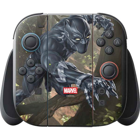 Marvel Black Panther In the Jungle Nintendo Switch 2 (2025) with Joy-Con Skin