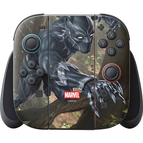 Marvel Black Panther In the Jungle Nintendo Skins