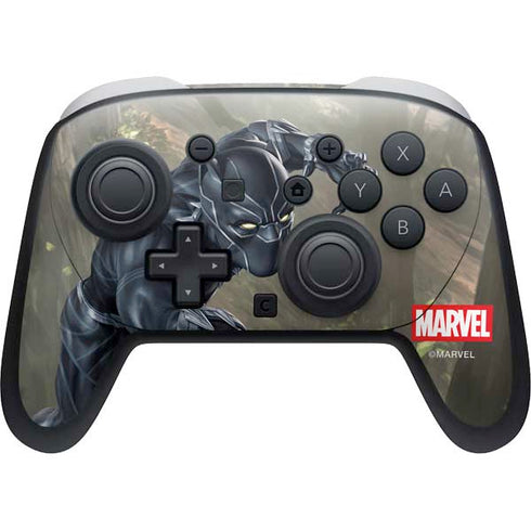 Marvel Black Panther In the Jungle Nintendo Switch 2 (2025) Pro Controller Skin