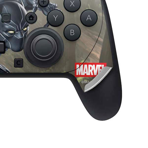 Marvel Black Panther In the Jungle Nintendo Switch 2 (2025) Pro Controller Skin